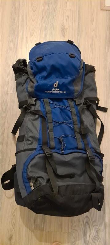 Deuter backpack 65+10 liter met regencover beschikbaar voor biedingen