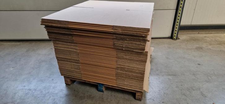 Partij Kartonnen dozen - 60x60x40 cm, Doe-het-zelf en Verbouw, Kratten en Dozen, Ophalen of Verzenden