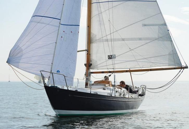 Klassieke S-spant 1965, Watersport en Boten, Kajuitzeilboten en Zeiljachten, Gebruikt, Tourjacht of Cruiser, Staal, 6 tot 9 meter