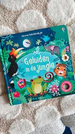 Geluiden in de Jungle - Usborne Geluidenboekjes, Ophalen of Verzenden, Zo goed als nieuw, Usborne, Uitklap-, Voel- of Ontdekboek