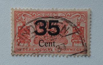 1924 Nederlandse Spoorwegzegel 35 Cent beschikbaar voor biedingen