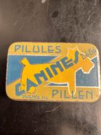 Antiek blikje pillendoosje, Ophalen of Verzenden, Gebruikt