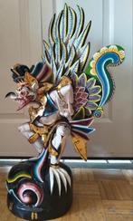 Polychrome houten  Garuda, Ophalen