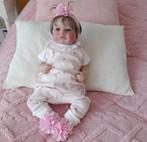 Reborn pop baby meisje, Verzenden, Zo goed als nieuw, Babypop, Levensecht of Reborn