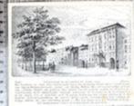 Den Haag ca.1875, Afb. Oude prent lange voorhout, Verzenden, Voor 1940, Gebruikt, Overige onderwerpen