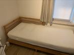 IKEA 1- persoons bed uitschuifbaar, Huis en Inrichting, Slaapkamer | Bedden, Ophalen, Gebruikt, Eenpersoons, Wit