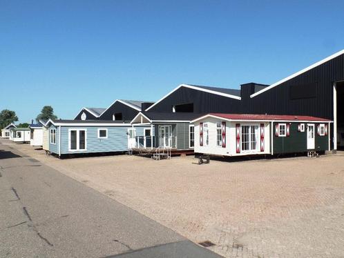 Luxe chalets met dubbel glas en CV te koop, Caravans en Kamperen, Stacaravans, tot en met 4, Ophalen