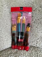 Van Bleiswijck professional brush set 24. Cadeautip!, Verzenden, Nieuw, Penseel of Kwast