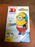 Minions puzzel 3d, Ophalen of Verzenden, Zo goed als nieuw