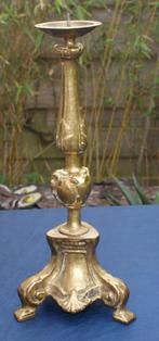 Messing kandelaar 37.5 cm, Ophalen