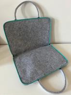 Grijze vilten laptoptas, Ophalen of Verzenden, Zo goed als nieuw, Aktetas