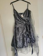 nieuw grijze galajurk maat 36/38, Galajurk, Nieuw, Ophalen of Verzenden, Maat 36 (S)