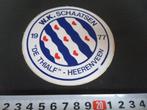 sticker 1977 WK schaatsen de thialf heerenveen - friese vlag, Ophalen, Zo goed als nieuw