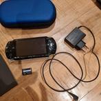 Zwarte psp, Ophalen of Verzenden, Gebruikt, Zwart, PSP