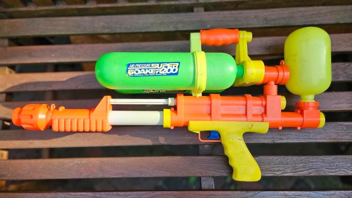 Super Soaker 200 - 1996 - Collectors item, Hobby en Vrije tijd, Overige Hobby en Vrije tijd, Gebruikt, Ophalen of Verzenden