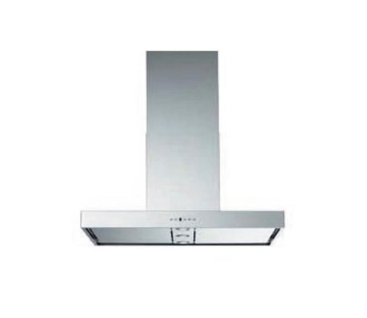 Itho E1810 90x60cm Eiland Afzuigkap - RVS, Witgoed en Apparatuur, Afzuigkappen, Gebruikt, Vrijstaand, Eilandschouwkap, 400 tot 600 m³ per uur