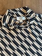 Leuk Dames Shirt Zwart/Beige - Maat XL, Kleding | Dames, Zwart, Maat 46/48 (XL) of groter, Nieuw, Ophalen of Verzenden