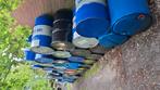 Diverse olie/vloeistof vaten, Tuin en Terras, Regentonnen, 150 liter of meer, Ophalen of Verzenden, Zo goed als nieuw, Metaal