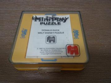 Vintage puzzel MiniPlay Walt Disney puzzle schuifspel  beschikbaar voor biedingen