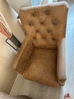 Chesterfield Bankstel + Stoel - Gratis af te halen!, Ophalen, Gebruikt, Stof, 75 tot 100 cm
