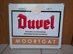 Origineel emaillebord Duvel bier, Verzamelen, Ophalen of Verzenden, Nieuw, Reclamebord, Plaat of Schild, Duvel