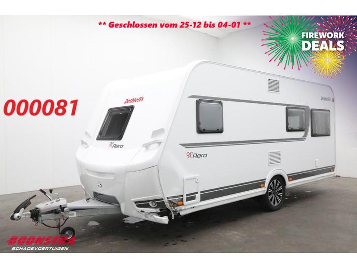 Dethleffs Aero 470 FR 90-Years Rondzit Fransbed 2021, Caravans en Kamperen, Caravans, Bedrijf, tot en met 4, 1000 - 1250 kg, Rondzit