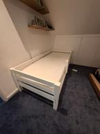 Ikea bed 90x200 met randen incl matras en twee bedbodems, Ophalen, Gebruikt, 90 cm, Eenpersoons