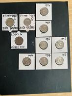 Juliana  2x 2001-1x nikkel -7 zilveren guldens  ZILVERPRIJS, Postzegels en Munten, Munten | Nederland, 1 gulden, Koningin Juliana