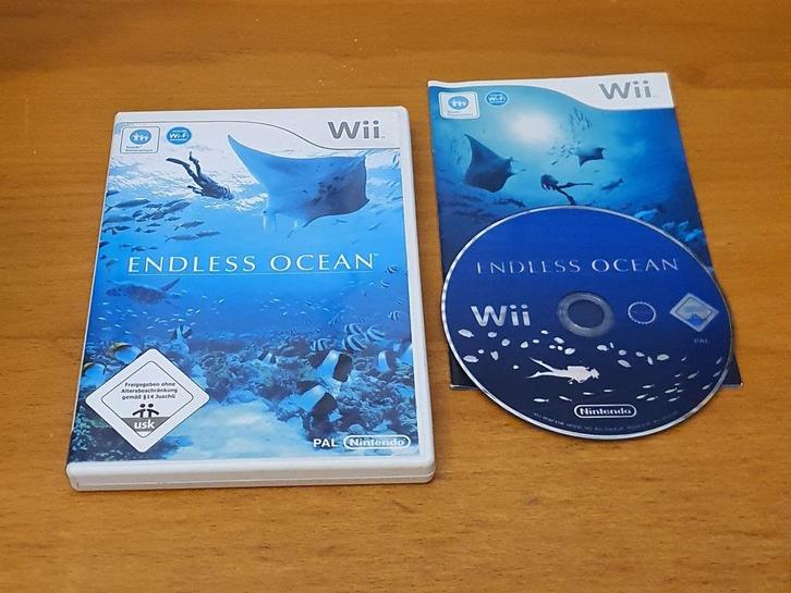 Wii | Endless Ocean, Spelcomputers en Games, Games | Nintendo Wii, Gebruikt, 1 speler, Vanaf 3 jaar, Ophalen of Verzenden