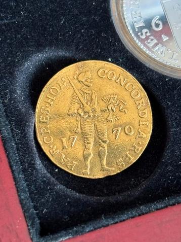 Gouden Dukaat 1770 Holland scherp exemplaar beschikbaar voor biedingen