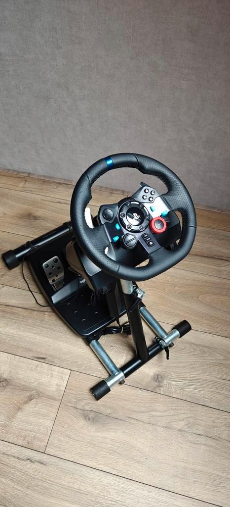 ZGAN Logitech G29 stuur, pedalen en wheelstand, Spelcomputers en Games, Spelcomputers | Sony PlayStation Consoles | Accessoires
