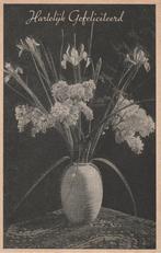BLOEM BLOEMEN JAREN 40 ZEER MOOIE OUDE KAART KG670, Verzamelen, Ansichtkaarten | Themakaarten, Ophalen of Verzenden, 1940 tot 1960