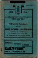 Officieele Feestgids voor het Groot Nationaal Zang-concours, Ophalen of Verzenden, Gelezen, Overige onderwerpen