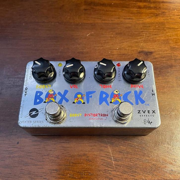 PROTOTYPE #1 ZVEX BOX OF ROCK, Muziek en Instrumenten, Effecten, Zo goed als nieuw, Distortion, Overdrive of Fuzz, Volume, Overige typen