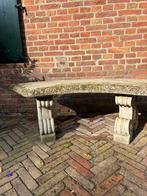 Betonnen bankje hoogte 46  cm breedte 133 cm, Tuin en Terras, Ophalen, Zo goed als nieuw, Rechthoekig