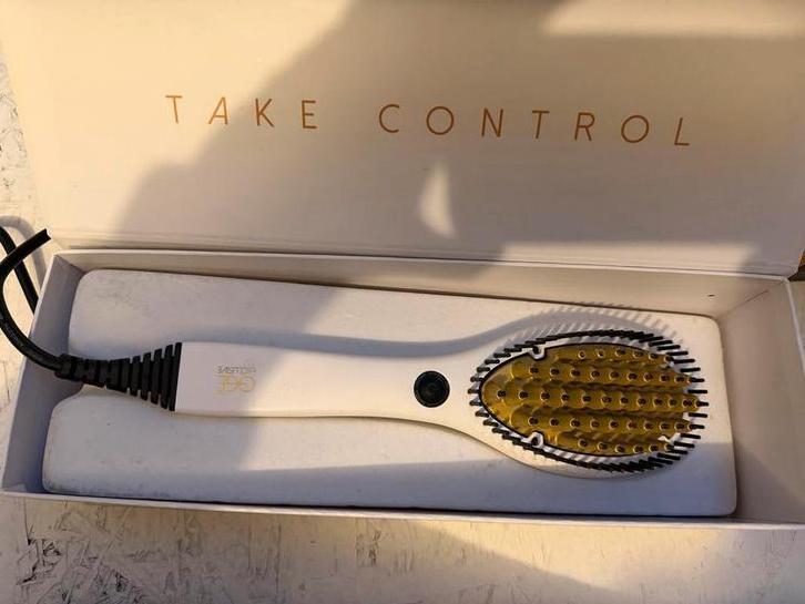 Ogé Exclusive - Tourmalijn Stijlborstel - Wit, Sieraden, Tassen en Uiterlijk, Uiterlijk | Haarverzorging, Nieuw, Ophalen of Verzenden