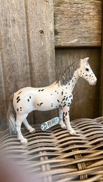 Schleich knabstrupper merrie (met vaantje), Ophalen of Verzenden, Zo goed als nieuw, Paard, Beeldje of Figuurtje