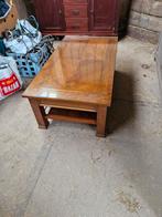 Tafel met glasplaat, Ophalen, Gebruikt, 100 tot 150 cm, 50 tot 75 cm