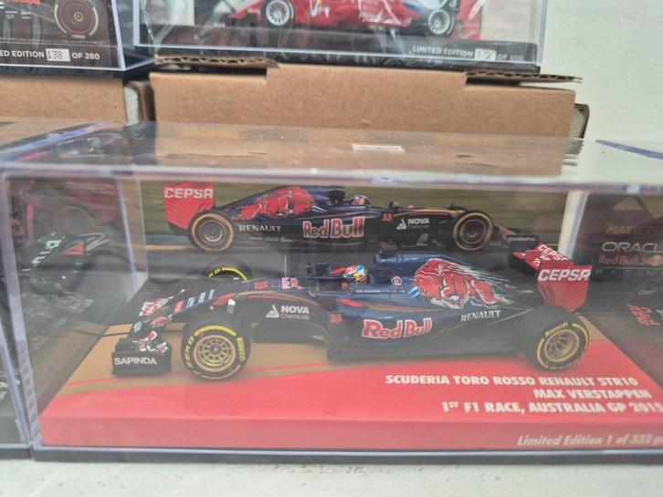 max verstappen 1:43 toro rosso str10 Australië debuut 2015, Hobby en Vrije tijd, Modelauto's | 1:43, Nieuw, Auto, MiniChamps, Ophalen of Verzenden