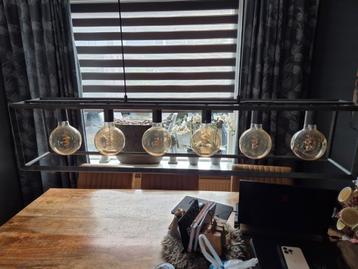 industrie hanglamp winster 6 lichts beschikbaar voor biedingen