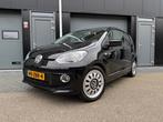 VW Up! 1.0 Black Up! Airco, Navi, Elektr ramen, Bluetooth!, Auto's, Voorwielaandrijving, Euro 5, 840 kg, 4 stoelen