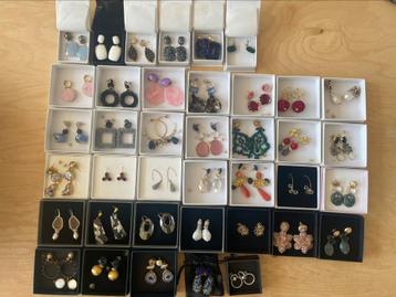 Set Bijoux Oorbellen met Originele Verpakking - 39 stuks beschikbaar voor biedingen