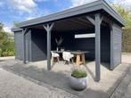 OPRUIMING SHOWMODEL Lugarde tuinuis met veranda 720x360cm, Gebruikt, Tuinhuis, Niet ingevuld, 2 ramen