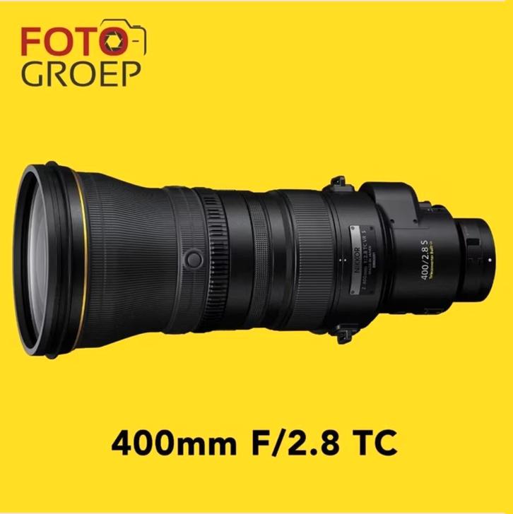 Nikon Z 400mm f2.8 S TC VR (Nieuw) (informeer naar prijs), Audio, Tv en Foto, Fotografie | Lenzen en Objectieven, Nieuw, Telelens