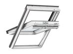 VELUX GGU UK08 0070 (134x140) kunststof tuimelvenster + EDW, Ophalen, 120 tot 160 cm, Nieuw, Dubbelglas