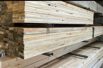 Ruwbouw timmerhout restpartij 150 st 65/ 20/ 1500 mm beschikbaar voor biedingen