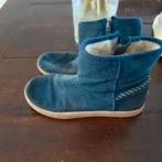 Blauwe warme laarzen 34 merk ugg, Gebruikt, UGG, Laarzen, Verzenden