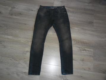 Please Blauw/Bruine Baggy Damaged Spijkerbroek Maat Small beschikbaar voor biedingen