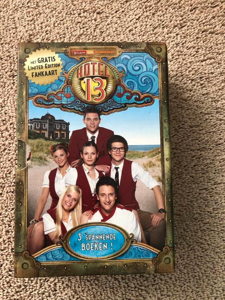 Hotel 13 verzamelbox boek 1 2 3 (Gert Verhulst), Boeken, Kinderboeken | Jeugd | onder 10 jaar, Gelezen, Fictie algemeen, Ophalen of Verzenden