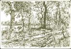 Asten / Ospel (L) Nat. park De Groote Peel. - pentekening., Verzenden, 1960 tot 1980, Limburg